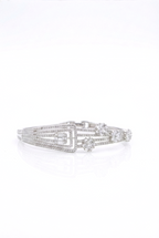 Signature Statement Sterling Silver Oval Bangle