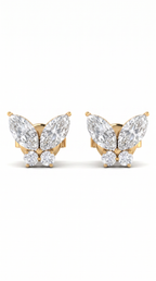 Mariposa Sterling Silver Stud Earrings