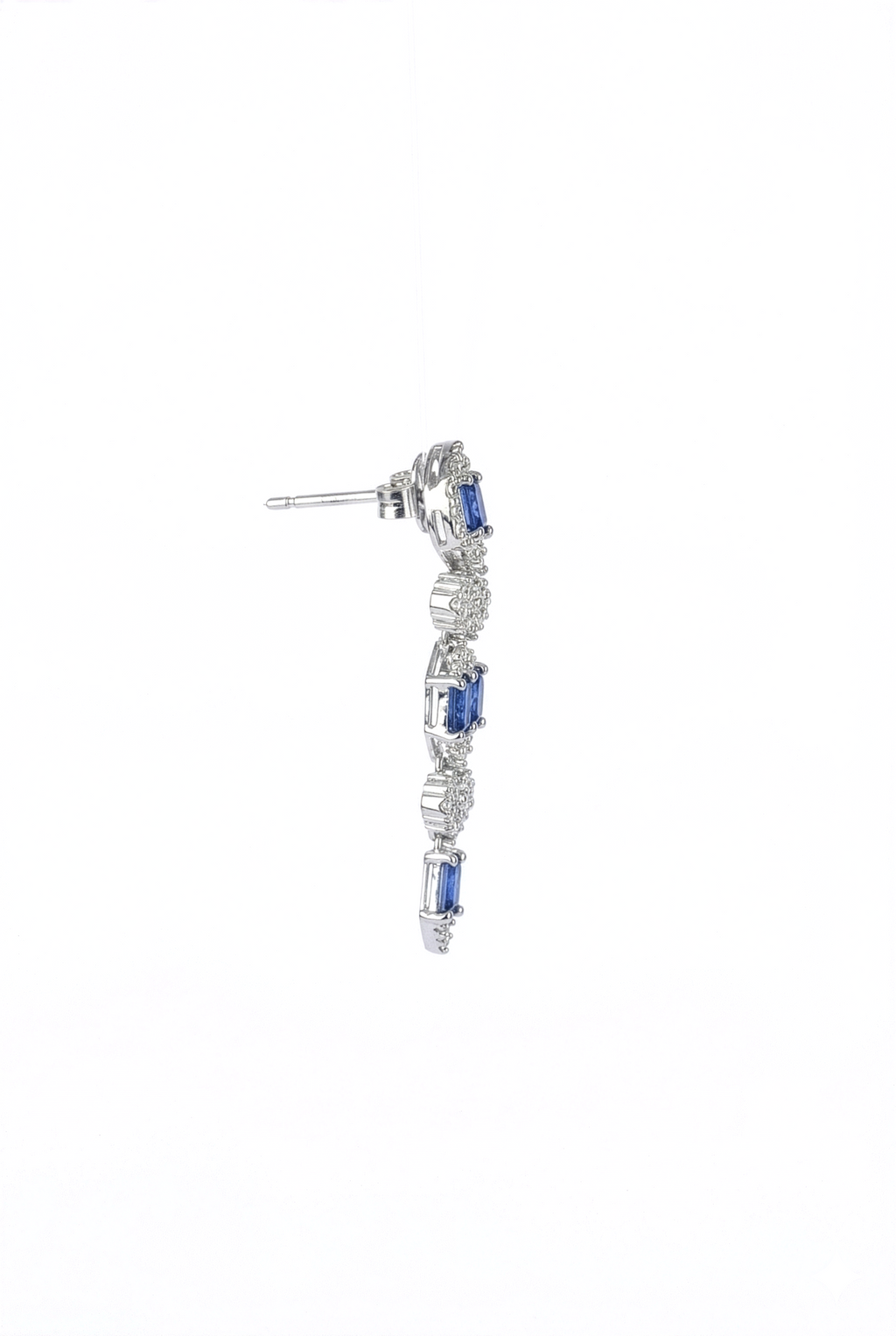 Celeste Blue Sterling Silver Necklace Set