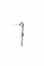 Celeste Blue Sterling Silver Necklace Set